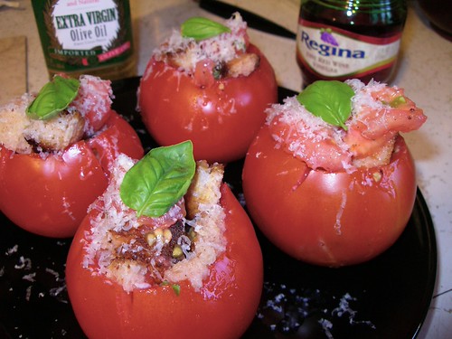 2007.07.22 - stuffed tomatoes | by JBYoder