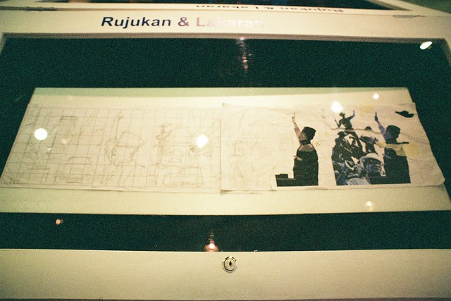 Sketch of the mural