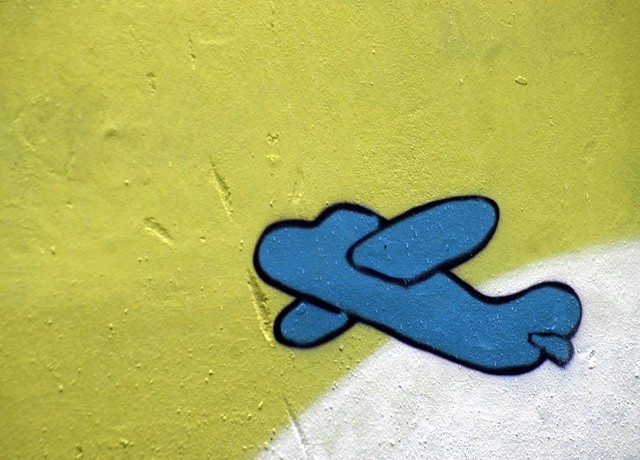 blue plane