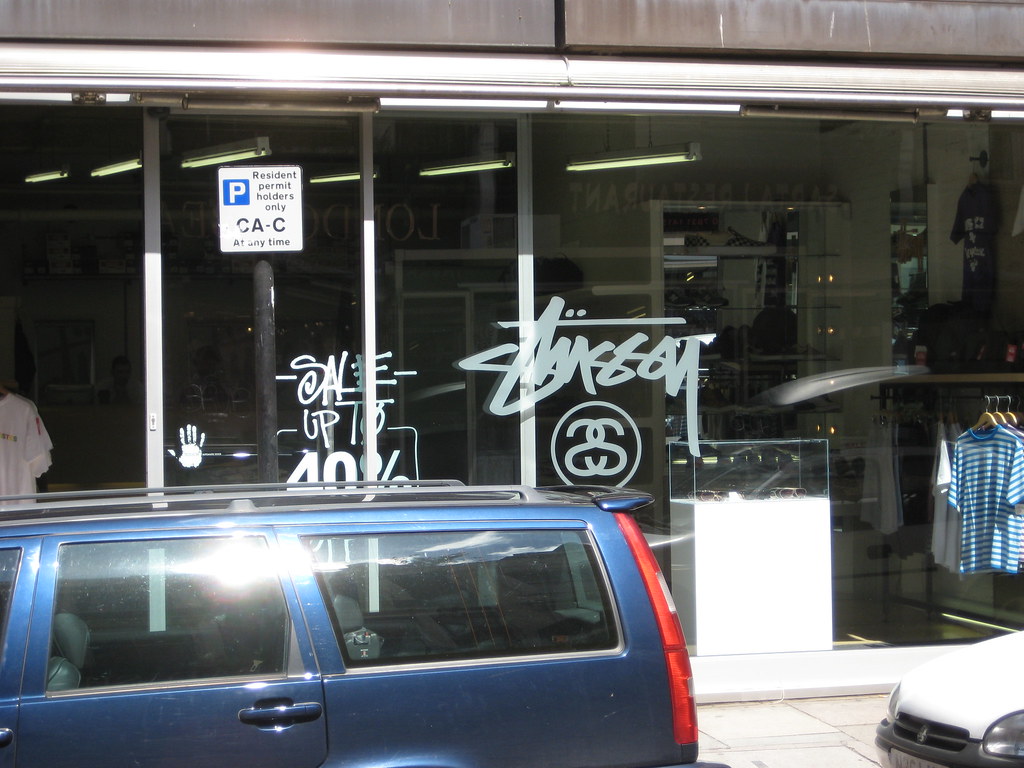 Stussy london | 35 pounds a tshirt aka $70 as opposed to $24… | Flickr
