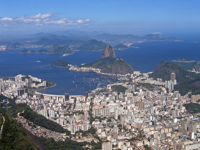 View from Corcovado, Rio De Janeiro