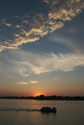 sunset vacation clouds iowa laborday salix