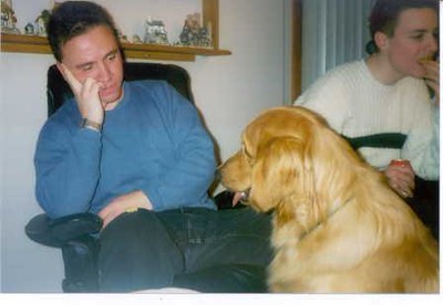 Staring contests and intellectual conversations with the dog | by Bernie in the 44134 of Parma Ohio