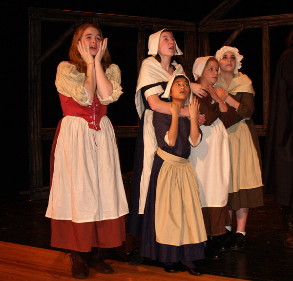Abigail Williams and the girls of The Crucible - Over 28,000 views of this image