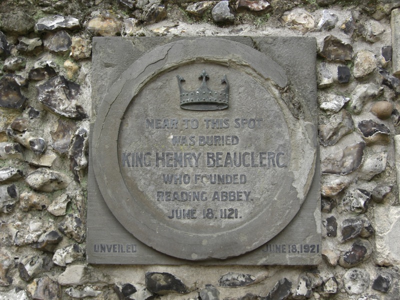 King Henry Beaucleric Plaque