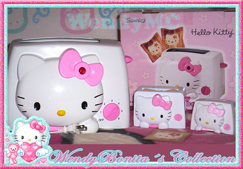 hello kitty toaster ! & mini toasters ^^