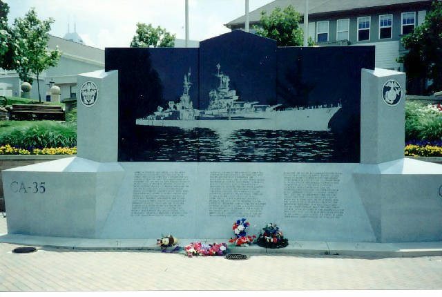 Memorial to USS Indianapolis