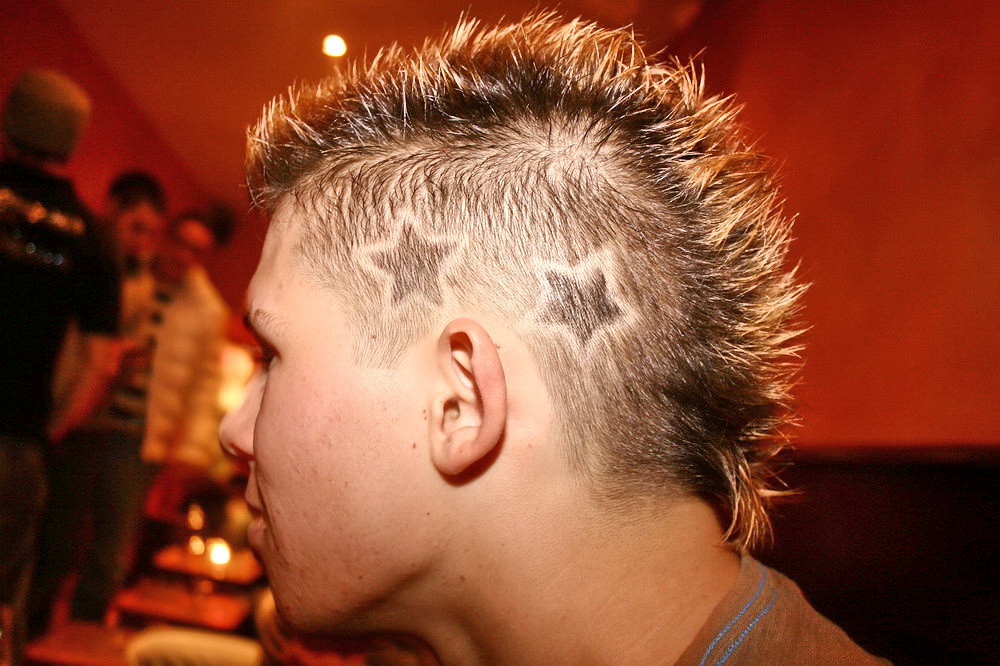 hair tattoo | This is me with my Hair Tattoo | Hangar Ent. Group Hangar Ent.  Group | Flickr
