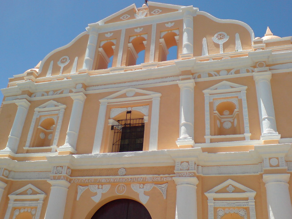 Fachada iglesia de Santa María de Jesús, Sacatepéquez, Guatemala. - a photo  on Flickriver