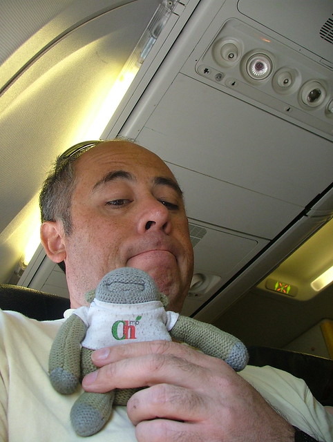 365 Days - Day 212 - Moi & Monkey - Time to go home - Ryan Air - Tuesday July 31st 2007