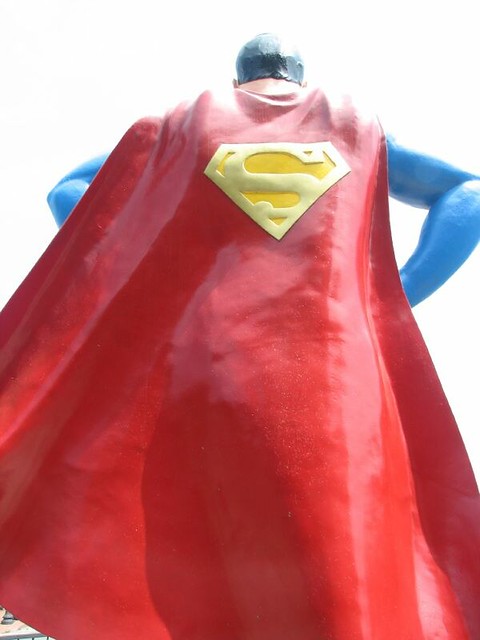Superman Rear View Superman's Back | Literally, Superman's back. | Emily D Spivy | Flickr