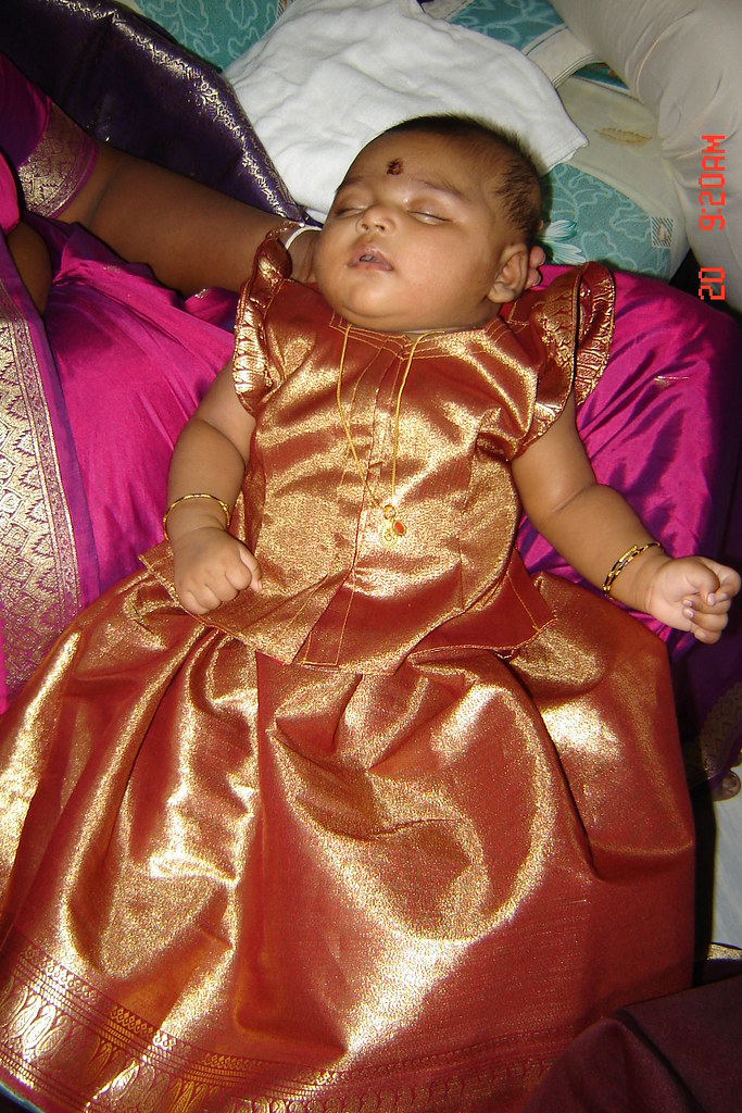 Pin on Pattu Pavadai for Baby Girls & Kids