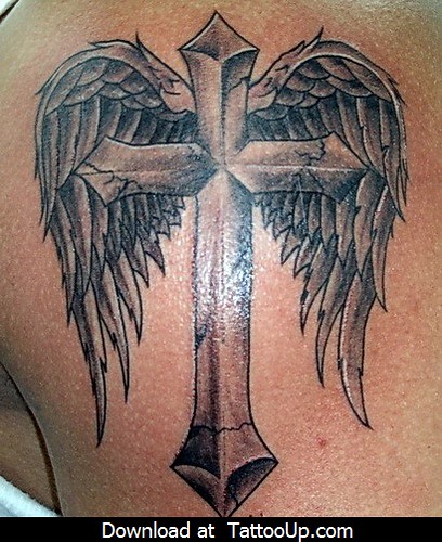 fallen angel tattoo drawing