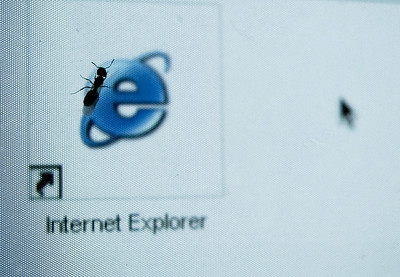 Bugged Internet Explorer