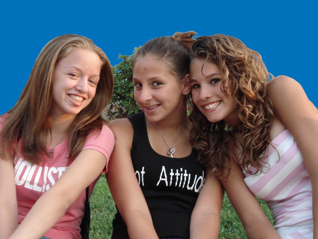 Cute Teens Enjoyed An Invitation To A Block Party Good F… Flickr