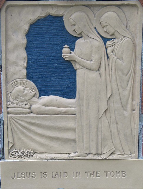 14th Station of the Cross, Church of the Little Flower, Royal Oak, Michigan