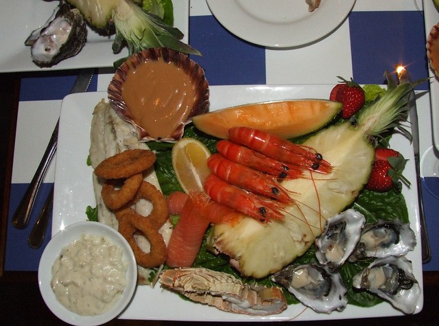 Admiral's Seafood Platter at The Vines, Collegians RFC Wollongong