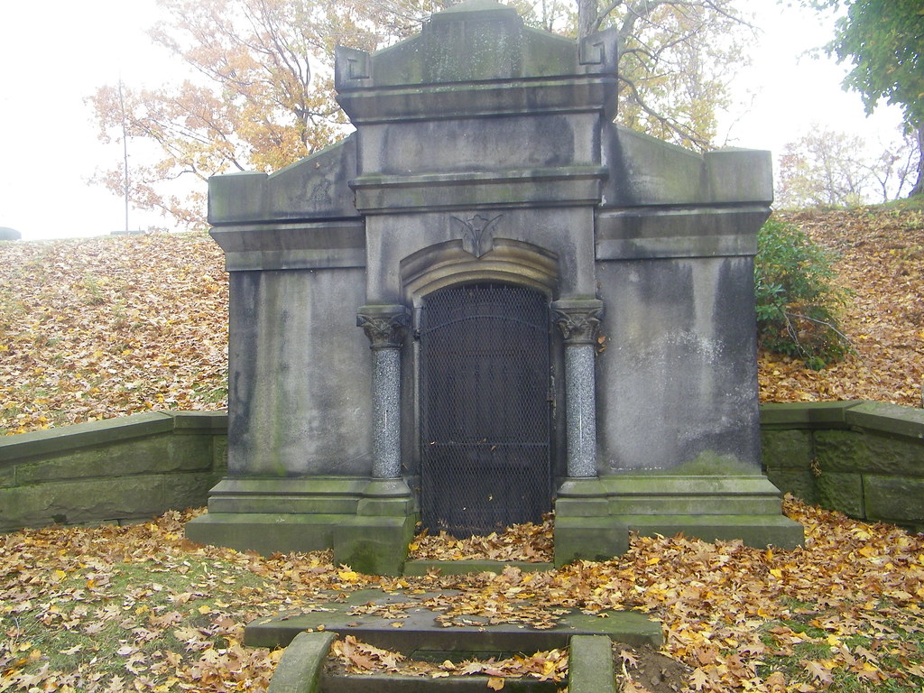 Blackened Mausoleum known as the Vampire crypt