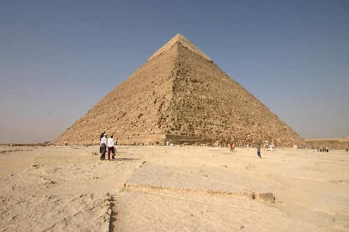 The Second Pyramid of Giza (Khafre) | The pyramid at Giza bu… | Flickr