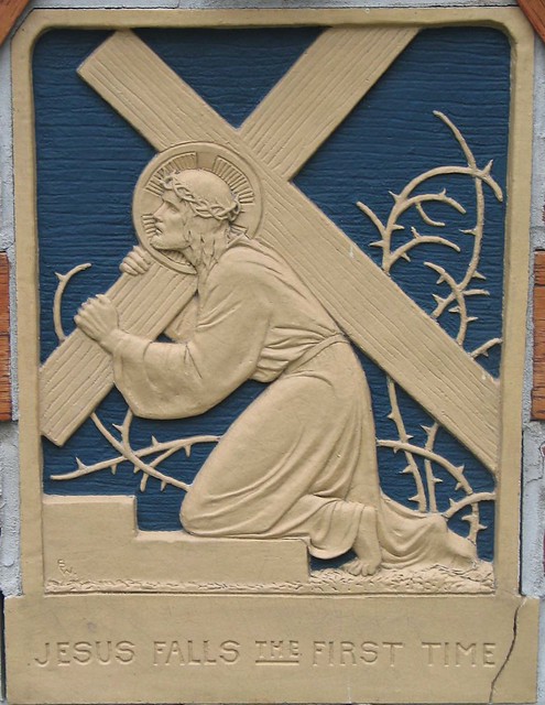 3rd Station of the Cross, Church of the Little Flower, Royal Oak, Michigan