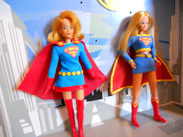 mego Supergirls silver age meets modern age