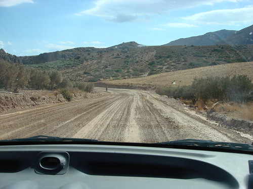road dirty greece crete xerocambos