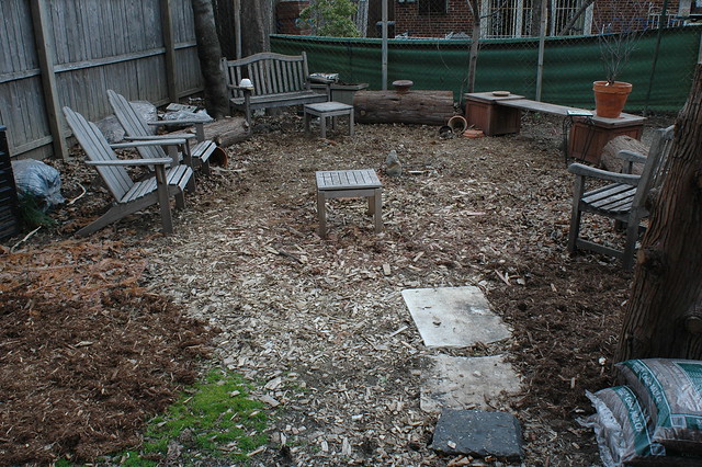 The Backyard, March 2006