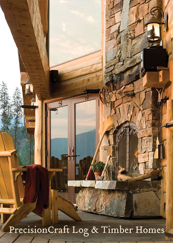 Handcrafted Log Home | Montana Log Home | PrecisionCraft Log Homes