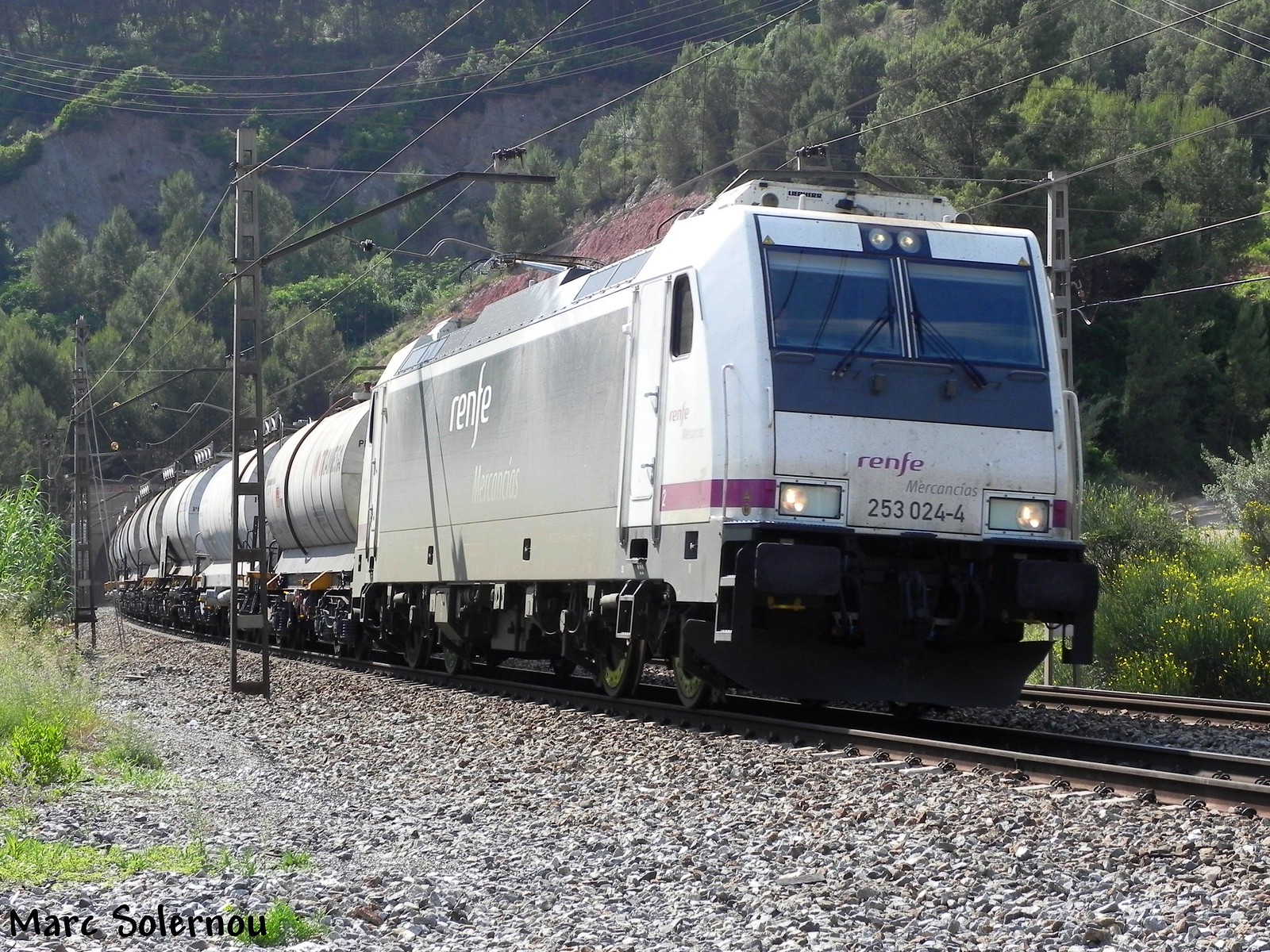 RENFE 253-024 - Castellbisbal 17/06/2010