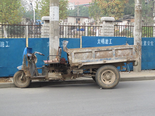 Three Wheeled Chinese Truck