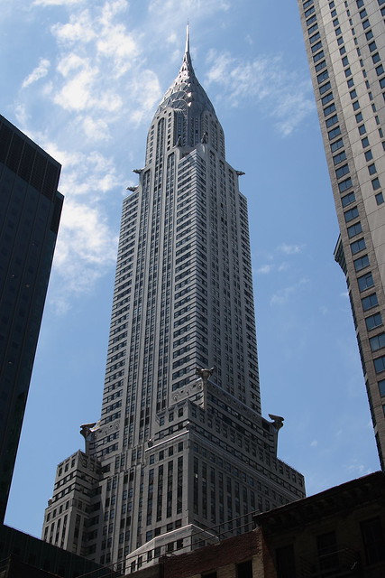 Chrysler Building framed