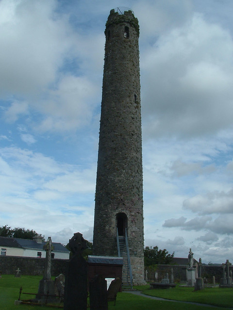 Round tower in Cathedral grounds