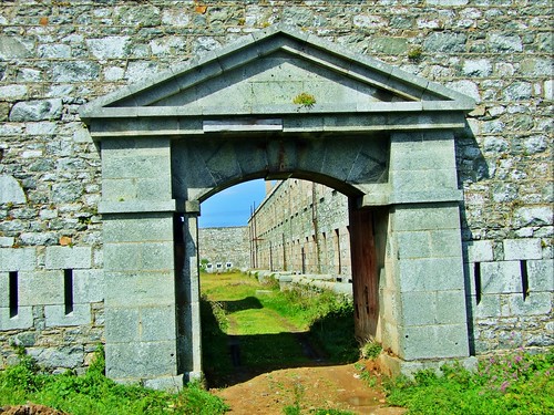 Fort Tourgis Gate -Alderney by neilalderney123