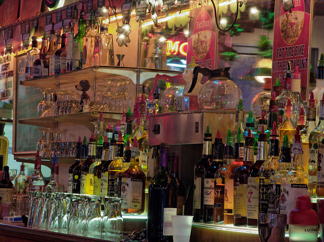 Detail, the Union Club Bar--Downtown Missoula