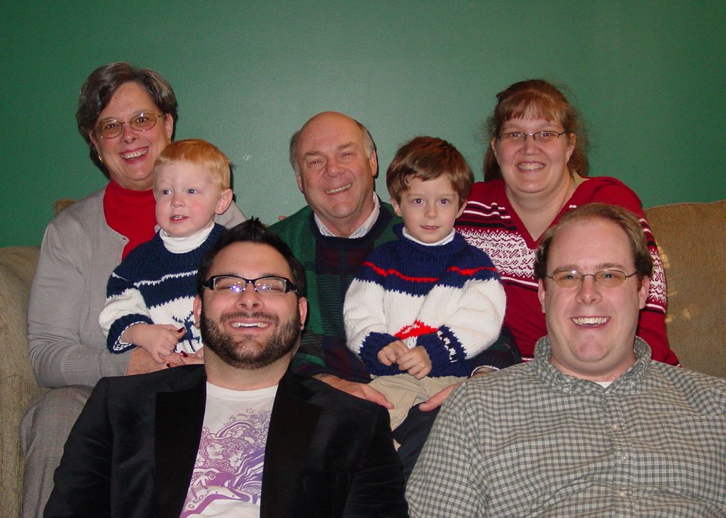 The Bernards | We got together to get a family picture for G… | Flickr