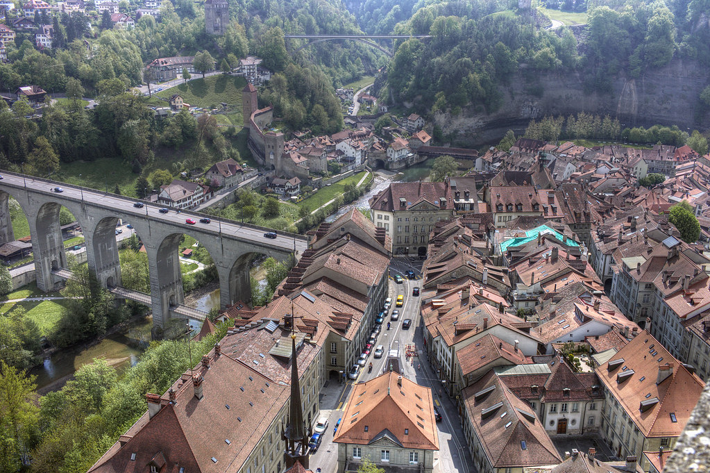 fribourg from above by Toni_V