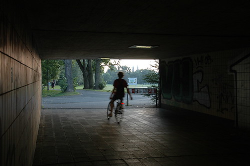 bicycle tunnel nuernberg woehrderwiese