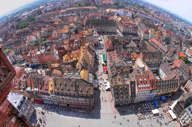 Strasbourg from the Cathedral