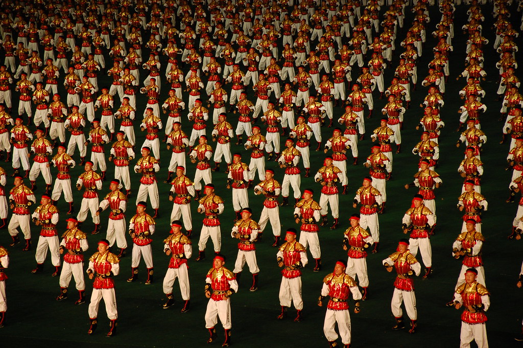 North Korea — Pyongyang, Arirang (Mass Games)