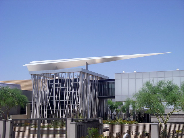 Scottsdale Airpark Paper Plane Sculpture