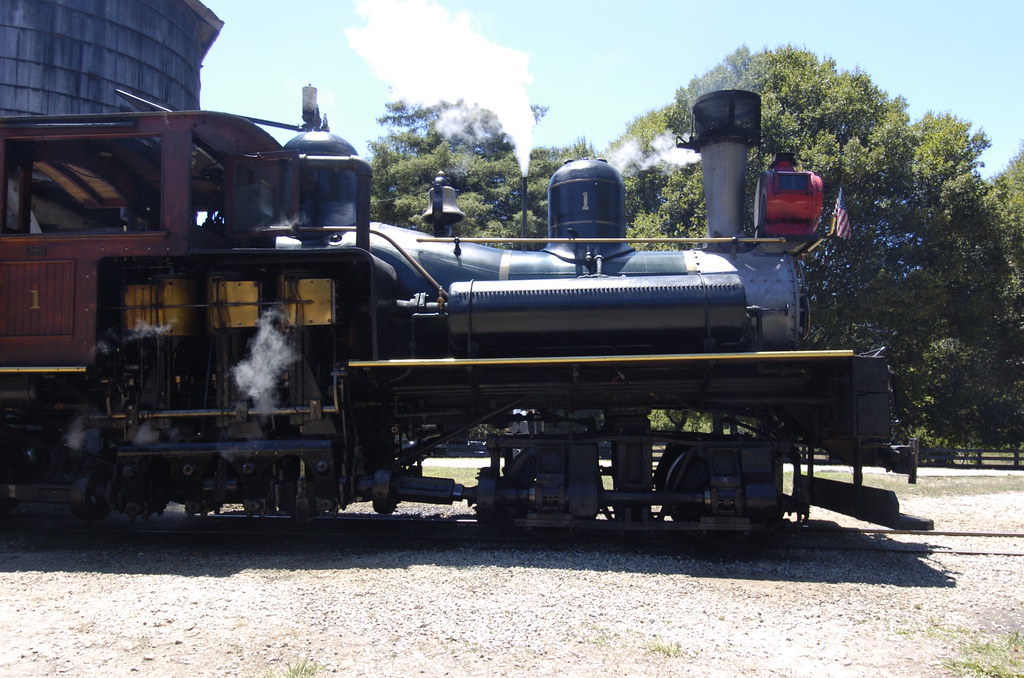 Narrow Gauge Steam Train | At roaring camp railroad | Flickr