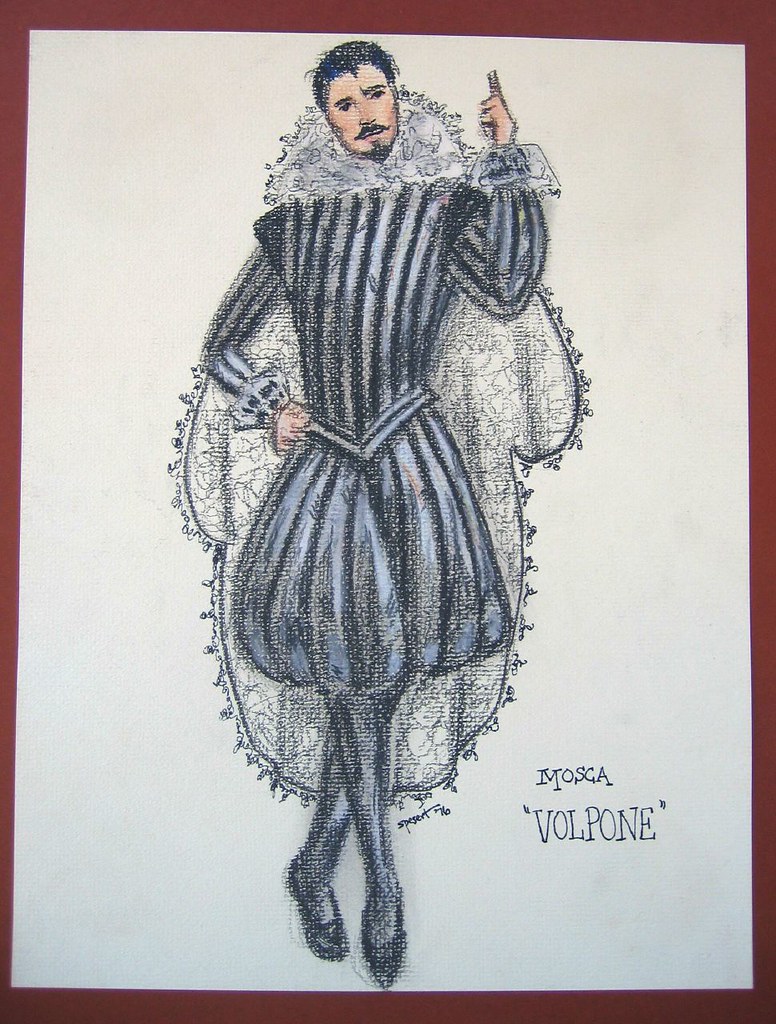 Costume Sketches From My Collection: 