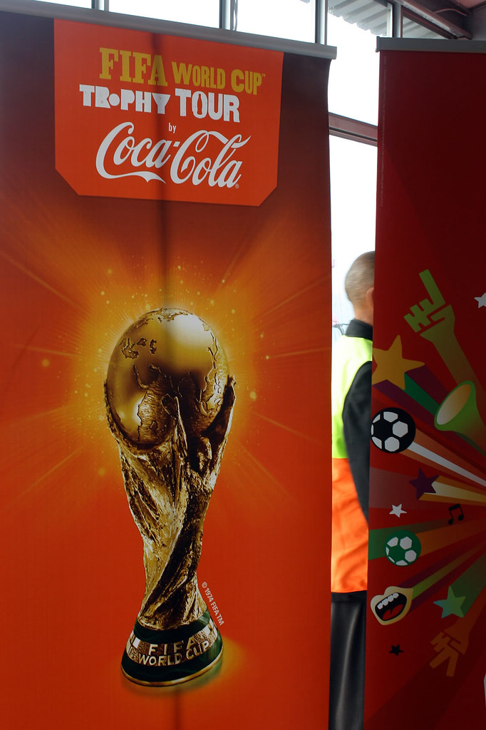 Trophy Tour banner | The FIFA World Cup Trophy was on displa\u2026 | Flickr
