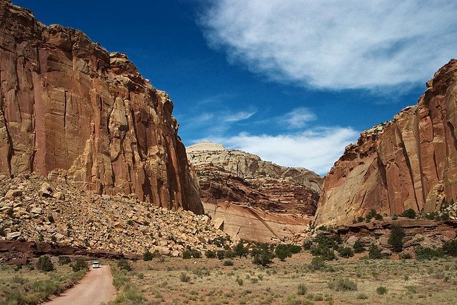 Red Rocks and Dirt Road