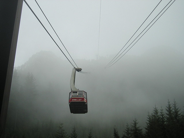 Grouse Mountain SkyRide Gondola Approaches
