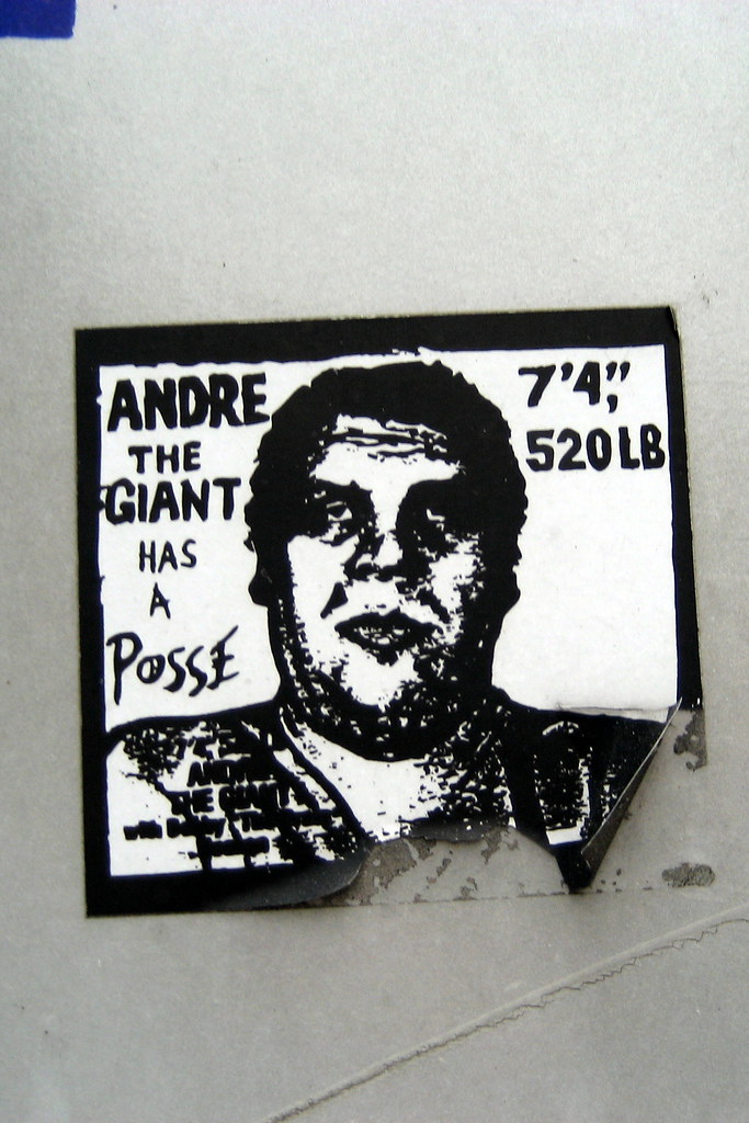 Obey Giant Shepard Fairey Andre Has A Posse The Sticker Decal