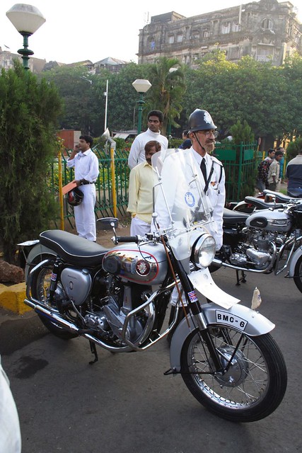 The Raj policeman & his steed