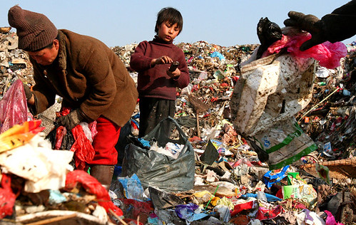 Garbage Family 3 | Despite China's rapid economic developmen… | Flickr