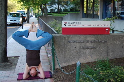 20 Headstands: A Year at Harvard