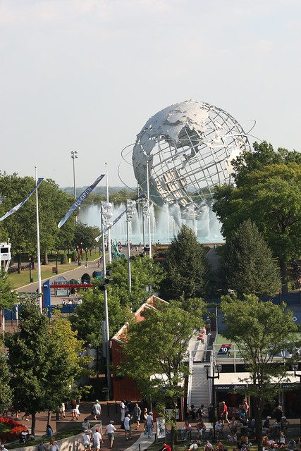 the Sphere taken at the Arthur Ashe Stadium